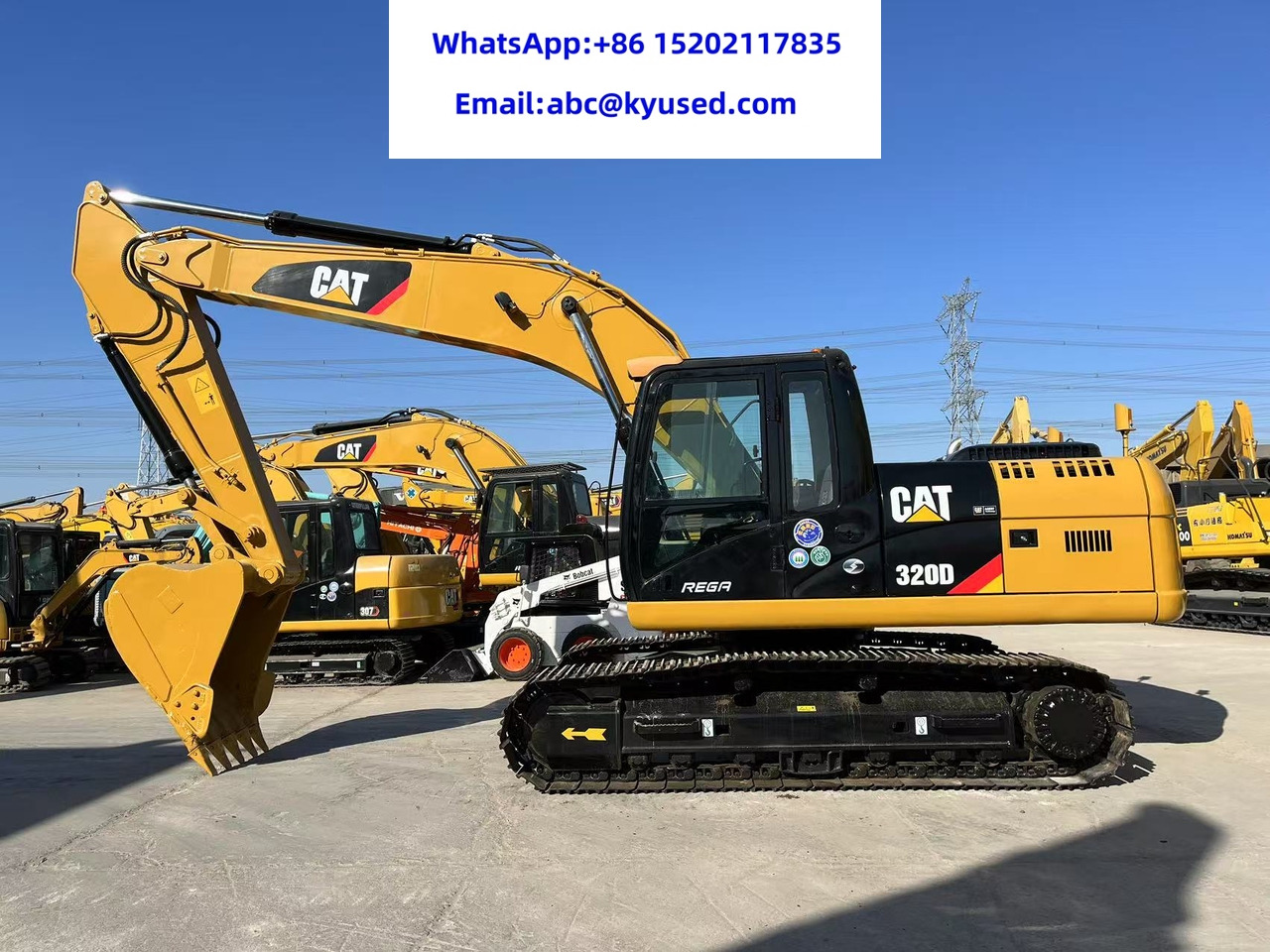 CAT 320D - حفارات زحافة: صور 2 CAT 320D - حفارات زحافة: صور 2