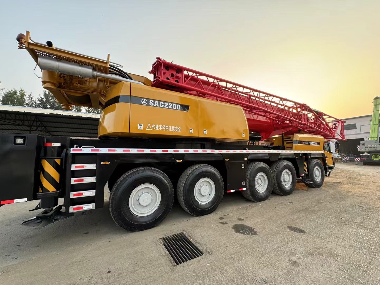 SANY SAC220 200TON 220 ton Truck CRANE all terrain crane - رافعة لجميع التضاريس: صور 4 SANY SAC220 200TON 220 ton Truck CRANE all terrain crane - رافعة لجميع التضاريس: صور 4