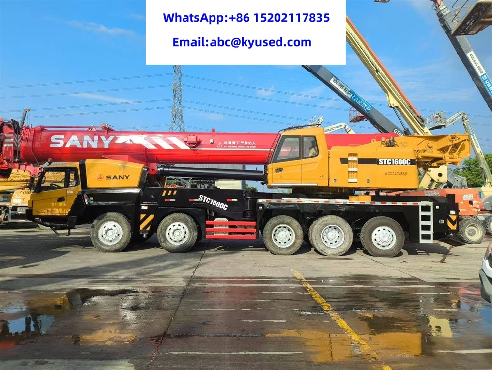 موبايل كرين SANY STC1000 STC1300 STC1600 100T 130T 160TON TRUCK MOBILE CRANE: صور 8