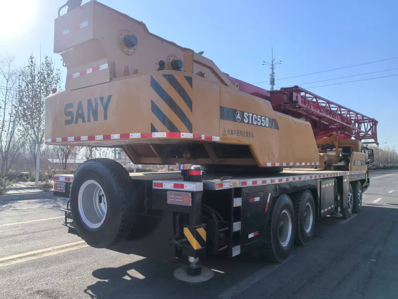 SANY STC550 STC500 STC750 STC800 75ton 80ton 55ton 50ton used mobile crane - موبايل كرين: صور 4 SANY STC550 STC500 STC750 STC800 75ton 80ton 55ton 50ton used mobile crane - موبايل كرين: صور 4