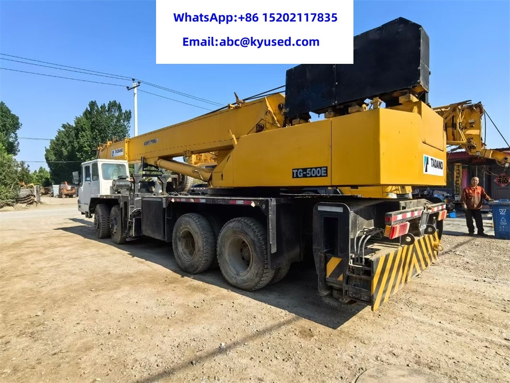 TADANO TG500E TG700E GT500E TG1000 50TON 70TON 100TON - موبايل كرين: صور 4 TADANO TG500E TG700E GT500E TG1000 50TON 70TON 100TON - موبايل كرين: صور 4