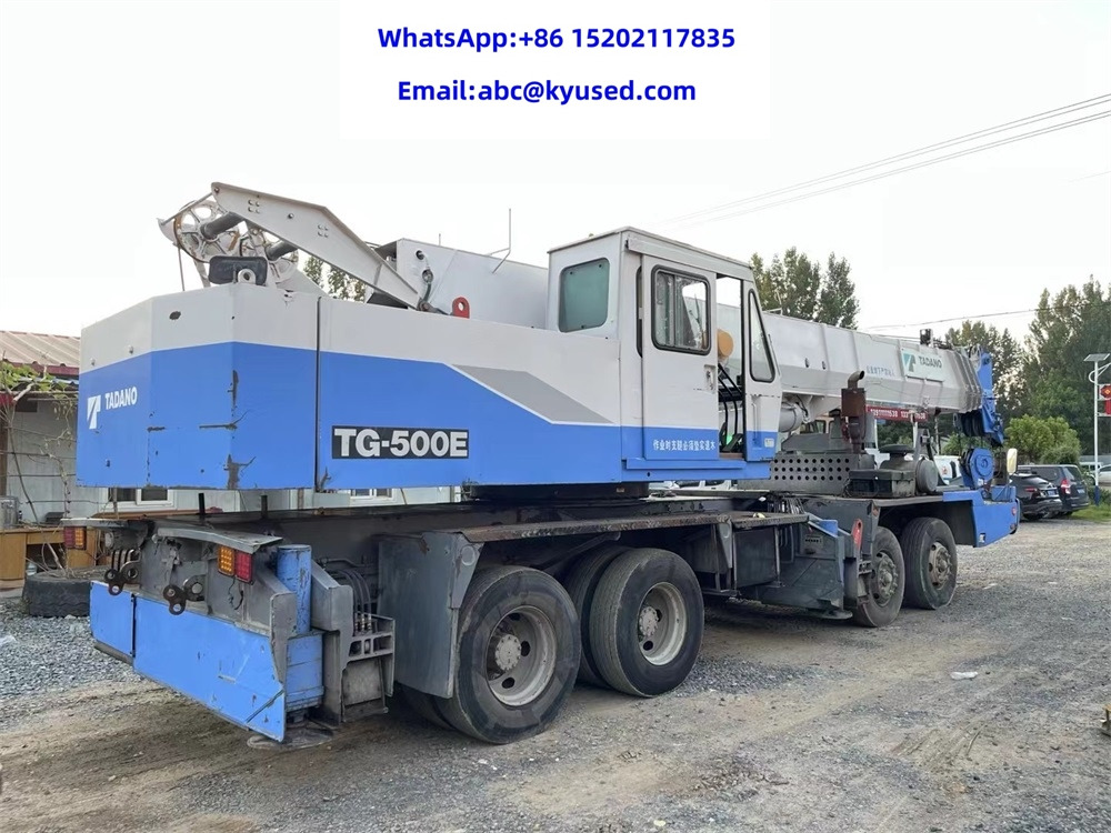 TADANO TG500E TG700E TG1000 TG250E TL250E TL300E 25TON 35TON 50TON 70TON 100TON - موبايل كرين: صور 5 TADANO TG500E TG700E TG1000 TG250E TL250E TL300E 25TON 35TON 50TON 70TON 100TON - موبايل كرين: صور 5