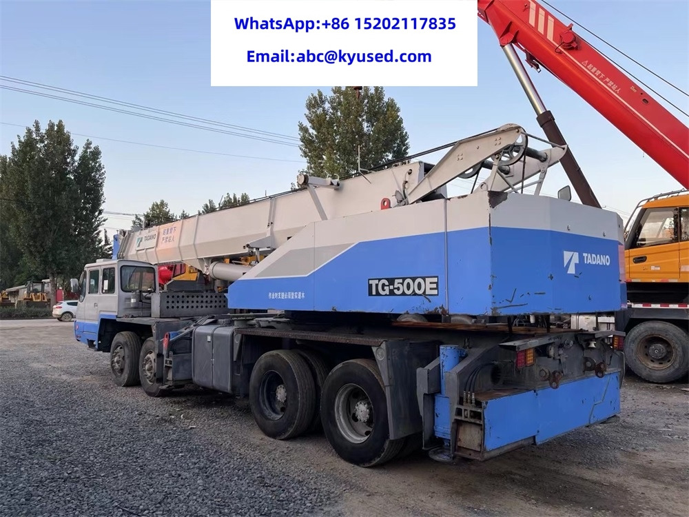 TADANO TG500E TG700E TG1000 TG250E TL250E TL300E 25TON 35TON 50TON 70TON 100TON - موبايل كرين: صور 3 TADANO TG500E TG700E TG1000 TG250E TL250E TL300E 25TON 35TON 50TON 70TON 100TON - موبايل كرين: صور 3