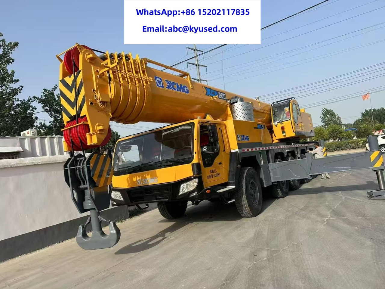 موبايل كرين XCMG QAY200 XCT200 XCA200 200Ton 220t 240t 250ton 260t crane: صور 6