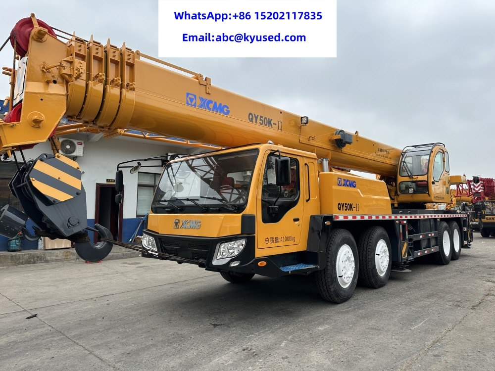 XCMG QY50K-II QY50K-2 QY50K QY70K QY55K QY65K 50TON 70TON 55TON 60TON 65TON - موبايل كرين: صور 1 XCMG QY50K-II QY50K-2 QY50K QY70K QY55K QY65K 50TON 70TON 55TON 60TON 65TON - موبايل كرين: صور 1