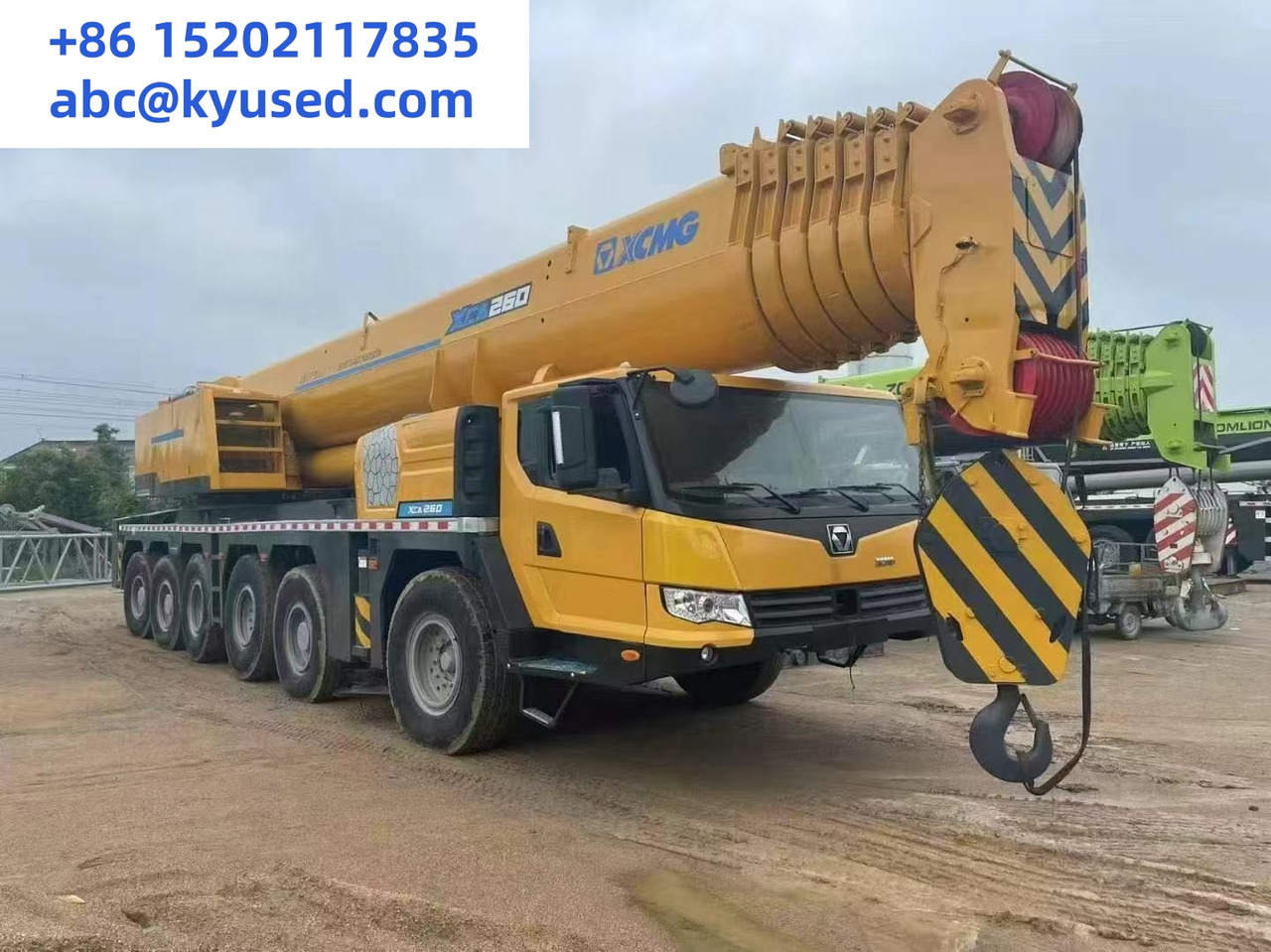XCMG XCA300 XCA260 300ton 260ton 250ton 220ton used crane - رافعة لجميع التضاريس: صور 1 XCMG XCA300 XCA260 300ton 260ton 250ton 220ton used crane - رافعة لجميع التضاريس: صور 1