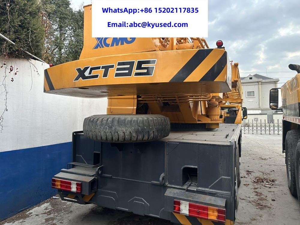 موبايل كرين XCMG XCT35L5 QY35K 35Ton 30ton xct30 xct25 xct50: صور 8 موبايل كرين XCMG XCT35L5 QY35K 35Ton 30ton xct30 xct25 xct50: صور 8