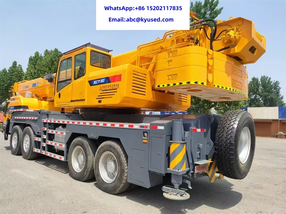 XCMG XCT80 - موبايل كرين: صور 3 XCMG XCT80 - موبايل كرين: صور 3