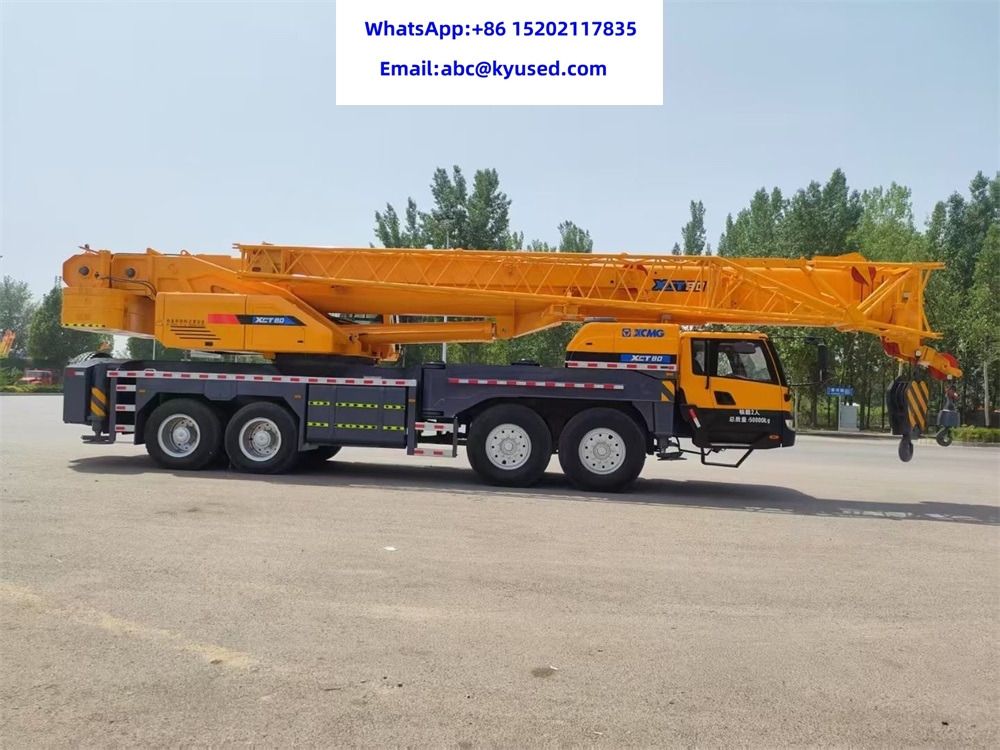 XCMG XCT80 - موبايل كرين: صور 4 XCMG XCT80 - موبايل كرين: صور 4