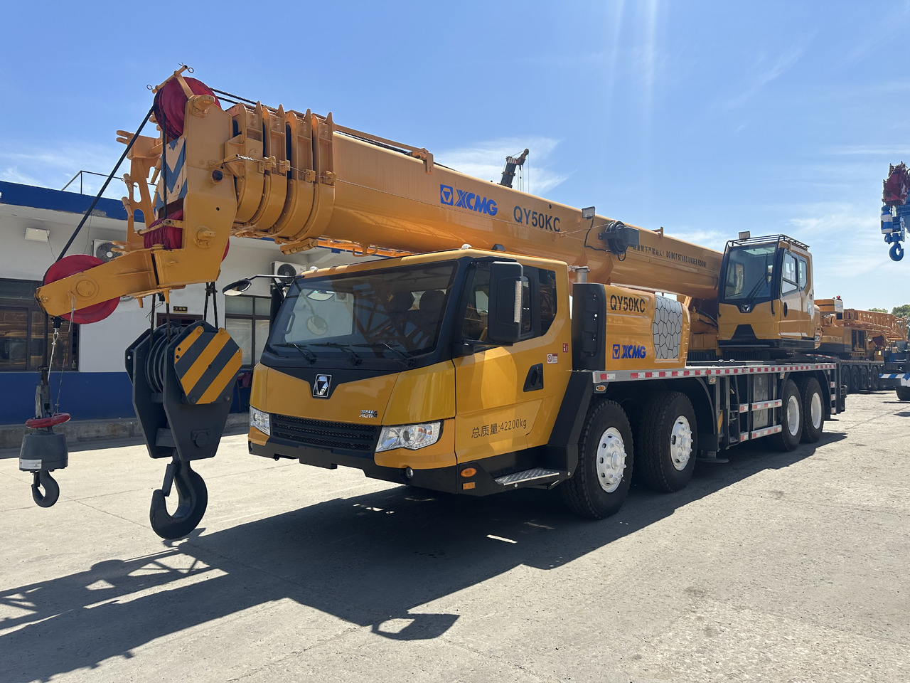 XCMG qy50kc xct55 qy55kc qy25k5c 50ton 55 ton 70 ton 85 ton 90 ton 100 ton 110 ton 130 ton truck crane - موبايل كرين: صور 4 XCMG qy50kc xct55 qy55kc qy25k5c 50ton 55 ton 70 ton 85 ton 90 ton 100 ton 110 ton 130 ton truck crane - موبايل كرين: صور 4