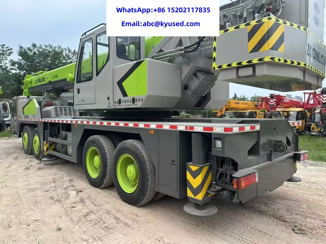 ZOOMLION QY70V ZTC700V QY80V ZTC800V 70TON 80TON CRANE - موبايل كرين: صور 3 ZOOMLION QY70V ZTC700V QY80V ZTC800V 70TON 80TON CRANE - موبايل كرين: صور 3
