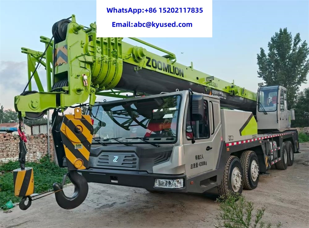 ZOOMLION ZTC500V ZTC550V QY50V ZTC700V ZTC800V ZTC1000 50ton 55T 70ton 80ton 100ton - موبايل كرين: صور 1 ZOOMLION ZTC500V ZTC550V QY50V ZTC700V ZTC800V ZTC1000 50ton 55T 70ton 80ton 100ton - موبايل كرين: صور 1