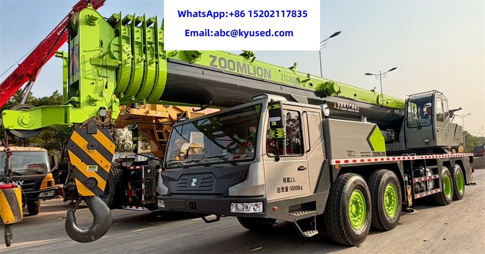 ZOOMLION ZTC800V - موبايل كرين: صور 1 ZOOMLION ZTC800V - موبايل كرين: صور 1