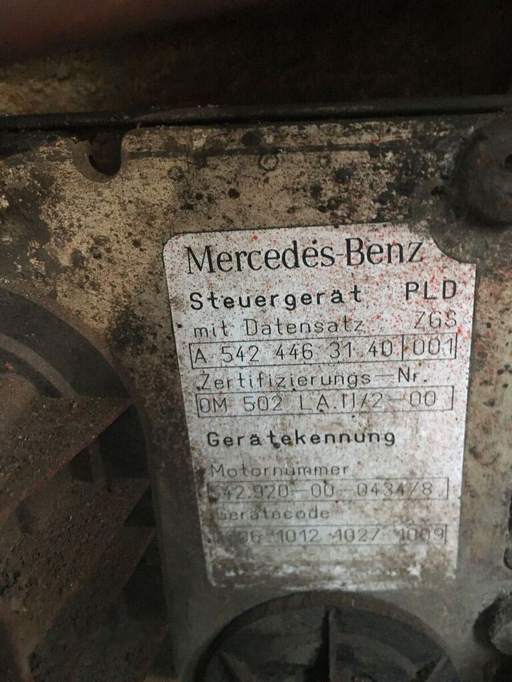 Mercedes-Benz OM502LA A542 Mercedes-Benz Actros truck - المحرك - شاحنة: صور 5 Mercedes-Benz OM502LA A542 Mercedes-Benz Actros truck - المحرك - شاحنة: صور 5