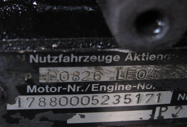 MAN D0826 LF04 MAN M 90 - المحرك - شاحنة: صور 2 MAN D0826 LF04 MAN M 90 - المحرك - شاحنة: صور 2