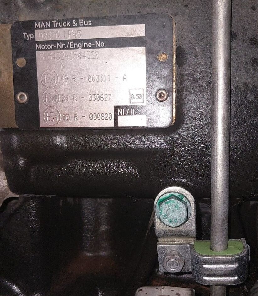 MAN D2676 LF45 MAN TGA, TGS, TGX - المحرك - شاحنة: صور 3 MAN D2676 LF45 MAN TGA, TGS, TGX - المحرك - شاحنة: صور 3