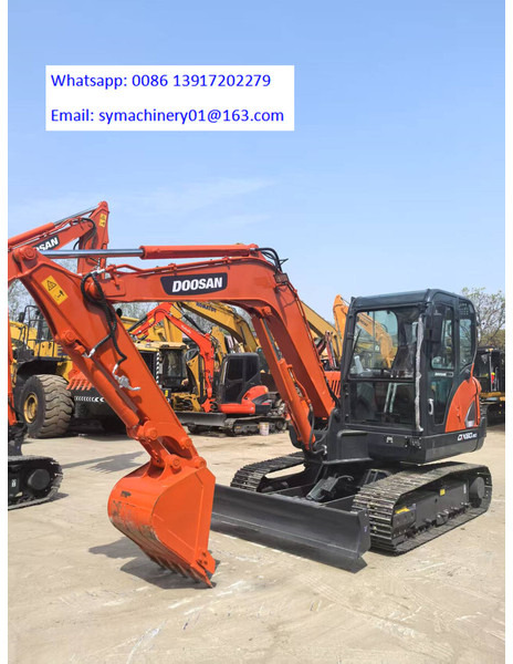Doosan DX60 - حفارة مصغرة: صور 3 Doosan DX60 - حفارة مصغرة: صور 3