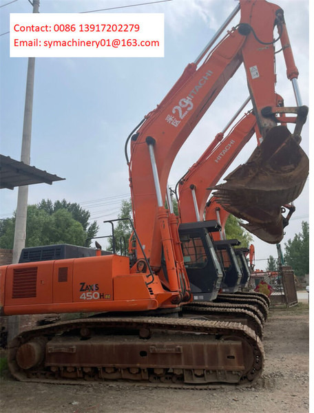 Hitachi ZX450 - حفارات زحافة: صور 1 Hitachi ZX450 - حفارات زحافة: صور 1
