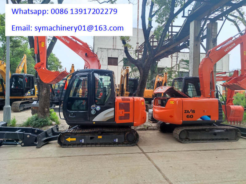Hitachi ZX60 - حفارة مصغرة: صور 1 Hitachi ZX60 - حفارة مصغرة: صور 1