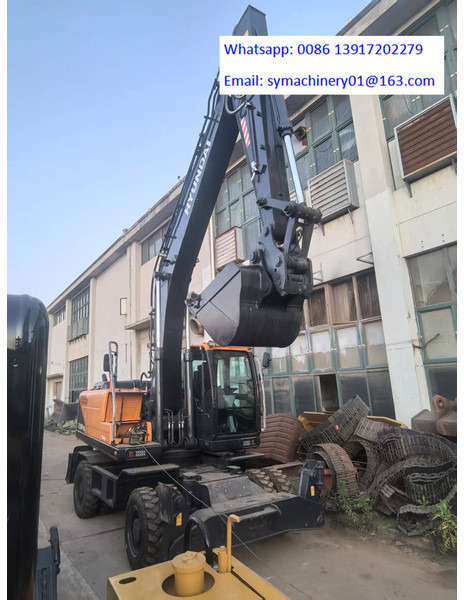 Hyundai R210W-9S - حفارة على عجلات: صور 5 Hyundai R210W-9S - حفارة على عجلات: صور 5