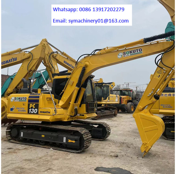 Komatsu PC130 - حفارات زحافة: صور 1 Komatsu PC130 - حفارات زحافة: صور 1