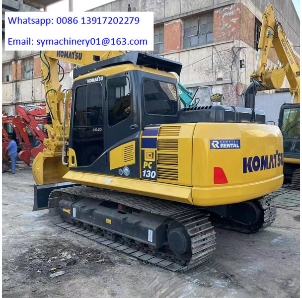 Komatsu PC130 - حفارات زحافة: صور 1 Komatsu PC130 - حفارات زحافة: صور 1