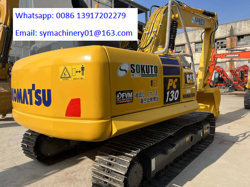 Komatsu PC130 - حفارات زحافة: صور 1 Komatsu PC130 - حفارات زحافة: صور 1