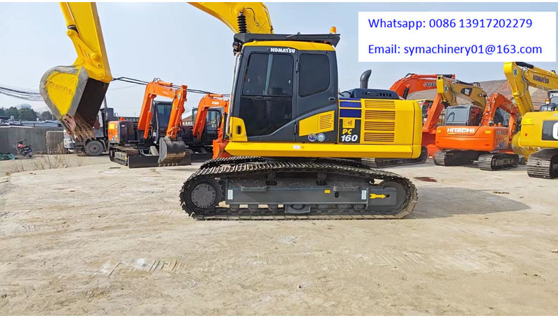 Komatsu PC160 - حفارات زحافة: صور 2 Komatsu PC160 - حفارات زحافة: صور 2