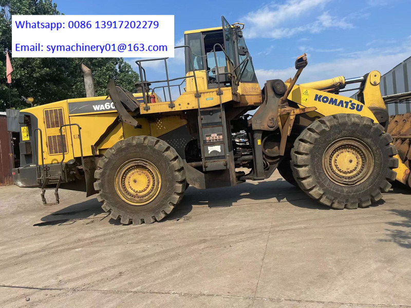 Komatsu WA600-6 - اللودر بعجل: صور 5 Komatsu WA600-6 - اللودر بعجل: صور 5