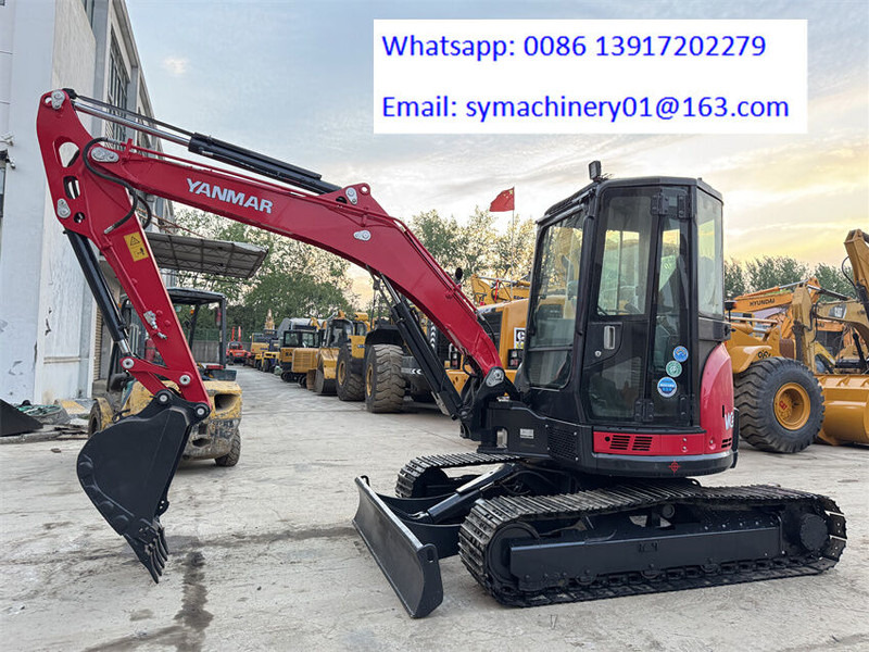 Yanmar Vio 55 - حفارة مصغرة: صور 2 Yanmar Vio 55 - حفارة مصغرة: صور 2