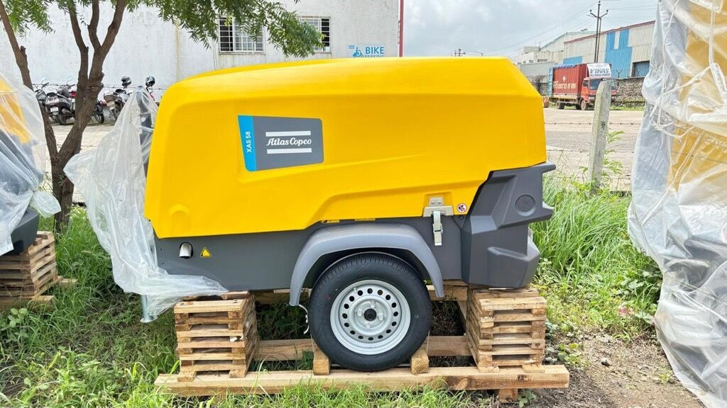 New Atlas Copco XAS 58 mobile compressor - ضاغط الهواء: صور 1 New Atlas Copco XAS 58 mobile compressor - ضاغط الهواء: صور 1