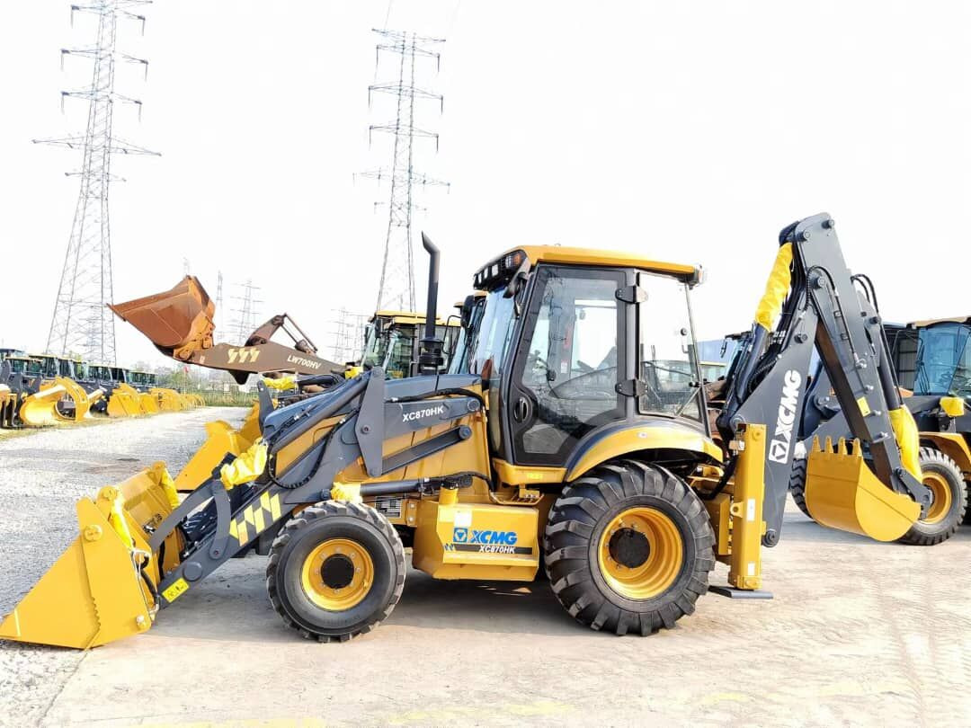 New XCMG XC870HK backhoe loader - حفار متعدد الاستخدام: صور 1 New XCMG XC870HK backhoe loader - حفار متعدد الاستخدام: صور 1