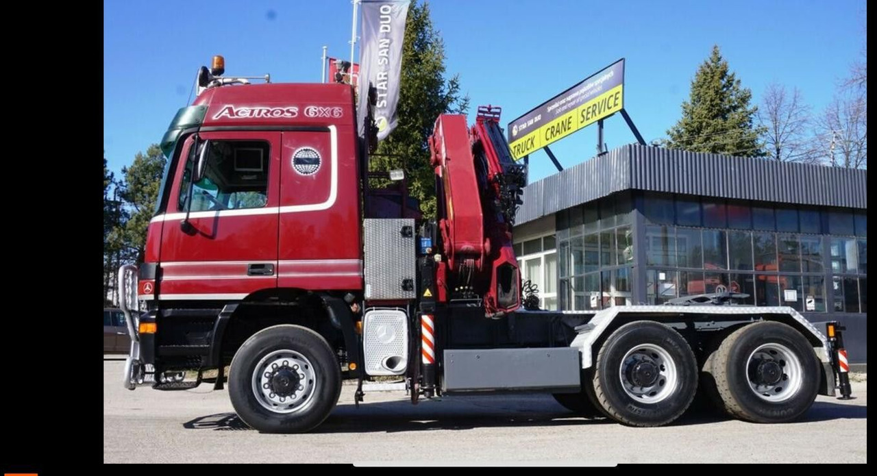 Mercedes-Benz ACTROS 3348 Kran HMF3720K4 Fly-Jip Fun   k Klima - شاحنة كرين: صور 3 Mercedes-Benz ACTROS 3348 Kran HMF3720K4 Fly-Jip Fun   k Klima - شاحنة كرين: صور 3