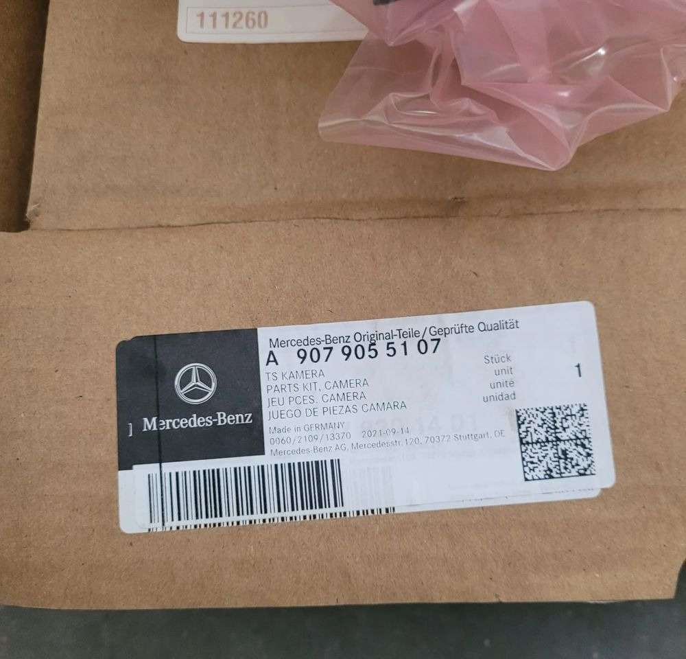 KAMERA TYL MERCEDES SPRINTER NOWY ORYGINAŁ A9079055107 - هيكل السيارة الخارجية - شاحنة: صور 4 KAMERA TYL MERCEDES SPRINTER NOWY ORYGINAŁ A9079055107 - هيكل السيارة الخارجية - شاحنة: صور 4