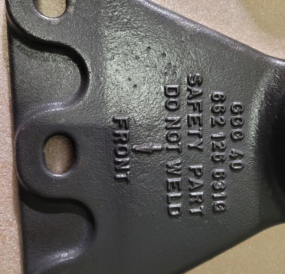 ŁAPY MOCOWANIE SIODŁA Gf 662 126 631 G - عجلة الخامسة - شاحنة: صور 2 ŁAPY MOCOWANIE SIODŁA Gf 662 126 631 G - عجلة الخامسة - شاحنة: صور 2