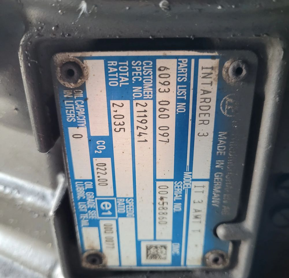 RETARDER INTARDER 3 DAF XF 106 ORYGINAŁ 6093060097 CHWALIM116 - علبة التروس: صور 4 RETARDER INTARDER 3 DAF XF 106 ORYGINAŁ 6093060097 CHWALIM116 - علبة التروس: صور 4