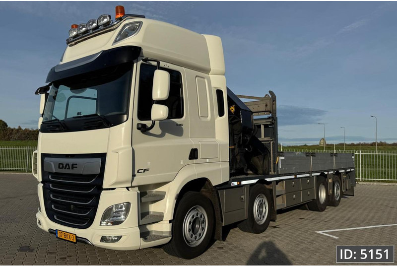 DAF CF 530 SC, Euro 6, Palfinger PK76002-EH / 76 TM / Twistlocks / TOP condition! - شاحنة كرين: صور 2 DAF CF 530 SC, Euro 6, Palfinger PK76002-EH / 76 TM / Twistlocks / TOP condition! - شاحنة كرين: صور 2