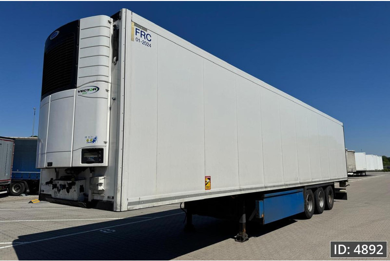 Krone SD / Carrier Vector 1550 / Palletbox / BPW Drum - مبردة نصف مقطورة: صور 1 Krone SD / Carrier Vector 1550 / Palletbox / BPW Drum - مبردة نصف مقطورة: صور 1