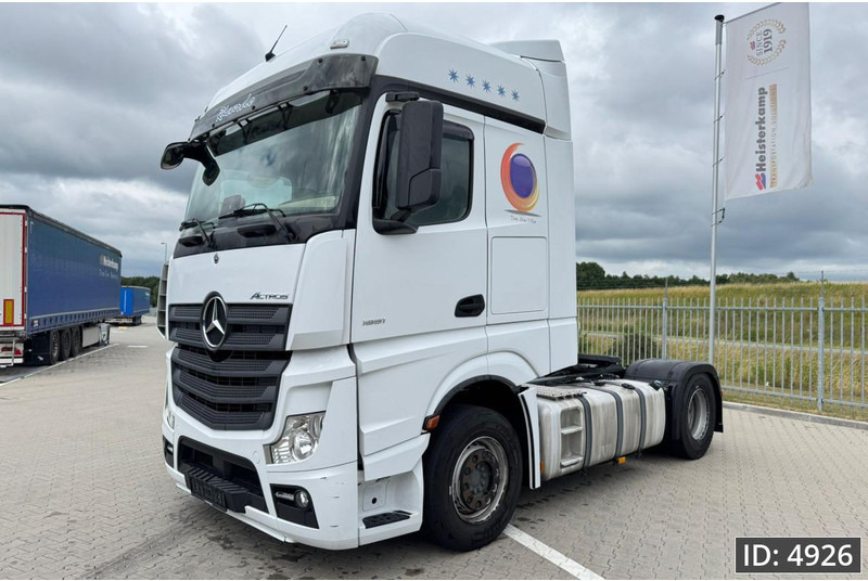 Mercedes-Benz Actros 1851 BigSpace, Euro 6, / Retarder / Standklima / 2 Tanks / BigSpace, Intarder - شاحنة جرار: صور 1 Mercedes-Benz Actros 1851 BigSpace, Euro 6, / Retarder / Standklima / 2 Tanks / BigSpace, Intarder - شاحنة جرار: صور 1