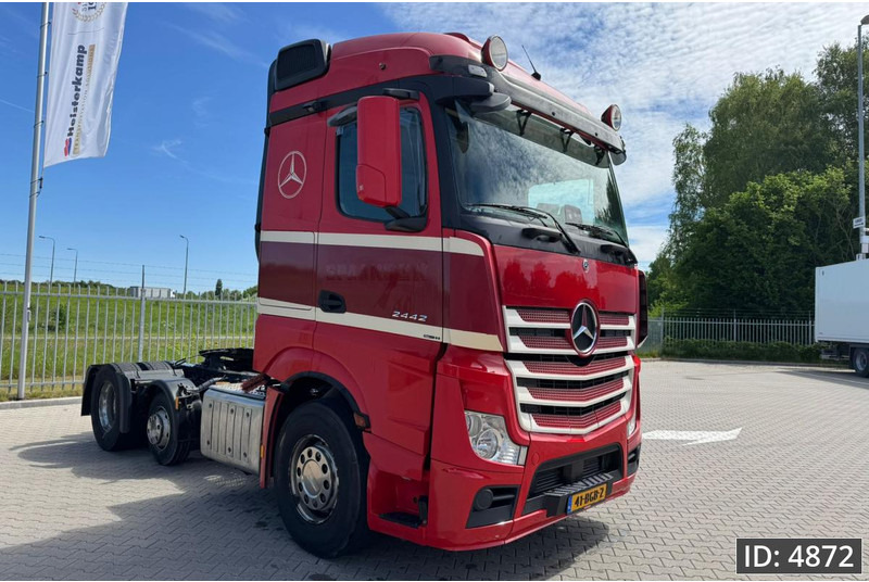 Mercedes-Benz Actros 2442 GigaSpace, Euro 6, / 6x2 / Standklima / TUV 8-6-2026 - شاحنة جرار: صور 4 Mercedes-Benz Actros 2442 GigaSpace, Euro 6, / 6x2 / Standklima / TUV 8-6-2026 - شاحنة جرار: صور 4