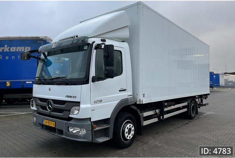 Mercedes-Benz Atego 1218 Day Cab, Euro 5, BDF / EPS automatic / standklima / DHOLLANDIA 2000KG - شاحنات الحاويات / جسم علوي قابل للتغيير شاحنة: صور 1 Mercedes-Benz Atego 1218 Day Cab, Euro 5, BDF / EPS automatic / standklima / DHOLLANDIA 2000KG - شاحنات الحاويات / جسم علوي قابل للتغيير شاحنة: صور 1