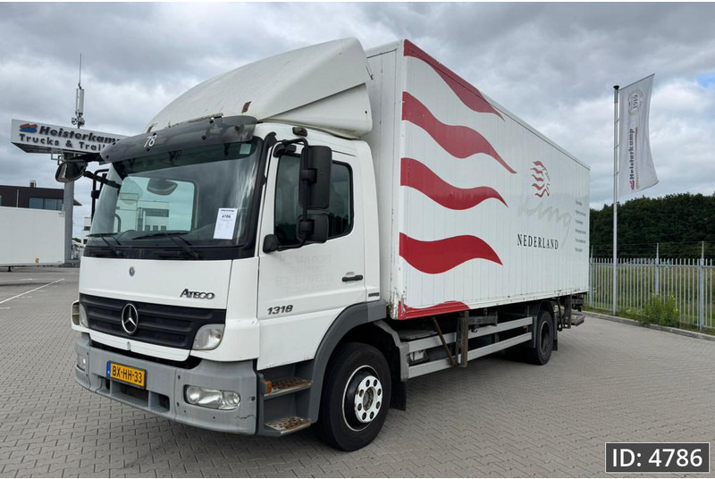 Mercedes-Benz Atego 1318 Day Cab, Euro 5, BDF / EPS automatic / DHOLLANDIA 2000KG - شاحنات الحاويات / جسم علوي قابل للتغيير شاحنة: صور 1 Mercedes-Benz Atego 1318 Day Cab, Euro 5, BDF / EPS automatic / DHOLLANDIA 2000KG - شاحنات الحاويات / جسم علوي قابل للتغيير شاحنة: صور 1