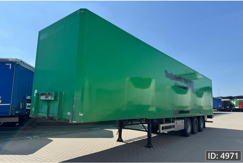Van Eck PT-3 / BPW Drum / Roll up door - بصندوق مغلق نصف مقطورة: صور 1 Van Eck PT-3 / BPW Drum / Roll up door - بصندوق مغلق نصف مقطورة: صور 1