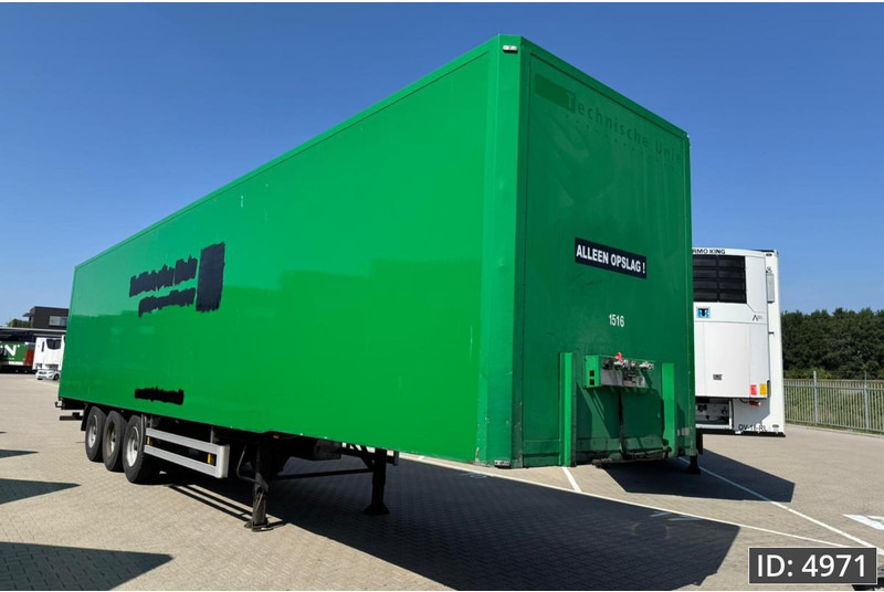 Van Eck PT-3 / BPW Drum / Roll up door - بصندوق مغلق نصف مقطورة: صور 4 Van Eck PT-3 / BPW Drum / Roll up door - بصندوق مغلق نصف مقطورة: صور 4