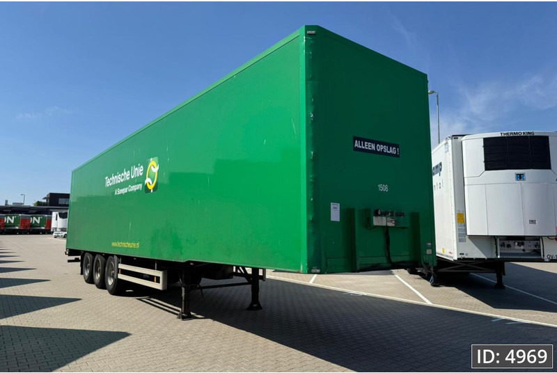 Van Eck PT-3 / BPW Drum / Roll up door - بصندوق مغلق نصف مقطورة: صور 4 Van Eck PT-3 / BPW Drum / Roll up door - بصندوق مغلق نصف مقطورة: صور 4