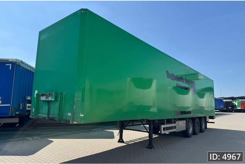 Van Eck PT-3 / BPW Drum / Roll up door - بصندوق مغلق نصف مقطورة: صور 1 Van Eck PT-3 / BPW Drum / Roll up door - بصندوق مغلق نصف مقطورة: صور 1