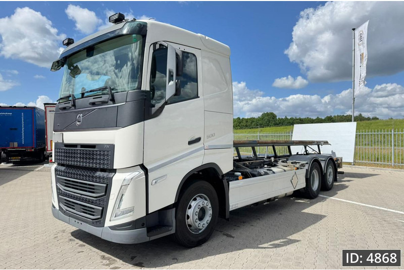 Volvo FH 500 Globetrotter, Euro 6, / 6x2 / Hydraulic body / frame 7.4 m / Tail lift - شاحنات الحاويات / جسم علوي قابل للتغيير شاحنة: صور 1 Volvo FH 500 Globetrotter, Euro 6, / 6x2 / Hydraulic body / frame 7.4 m / Tail lift - شاحنات الحاويات / جسم علوي قابل للتغيير شاحنة: صور 1