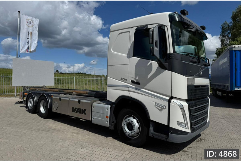 Volvo FH 500 Globetrotter, Euro 6, / 6x2 / Hydraulic body / frame 7.4 m / Tail lift - شاحنات الحاويات / جسم علوي قابل للتغيير شاحنة: صور 4 Volvo FH 500 Globetrotter, Euro 6, / 6x2 / Hydraulic body / frame 7.4 m / Tail lift - شاحنات الحاويات / جسم علوي قابل للتغيير شاحنة: صور 4