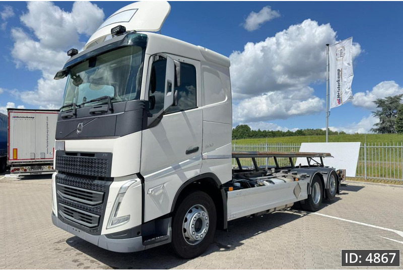Volvo FH 500 Globetrotter, Euro 6, / 6x2 / Hydraulic body / frame 7.4 m / Tail lift - شاحنات الحاويات / جسم علوي قابل للتغيير شاحنة: صور 1 Volvo FH 500 Globetrotter, Euro 6, / 6x2 / Hydraulic body / frame 7.4 m / Tail lift - شاحنات الحاويات / جسم علوي قابل للتغيير شاحنة: صور 1