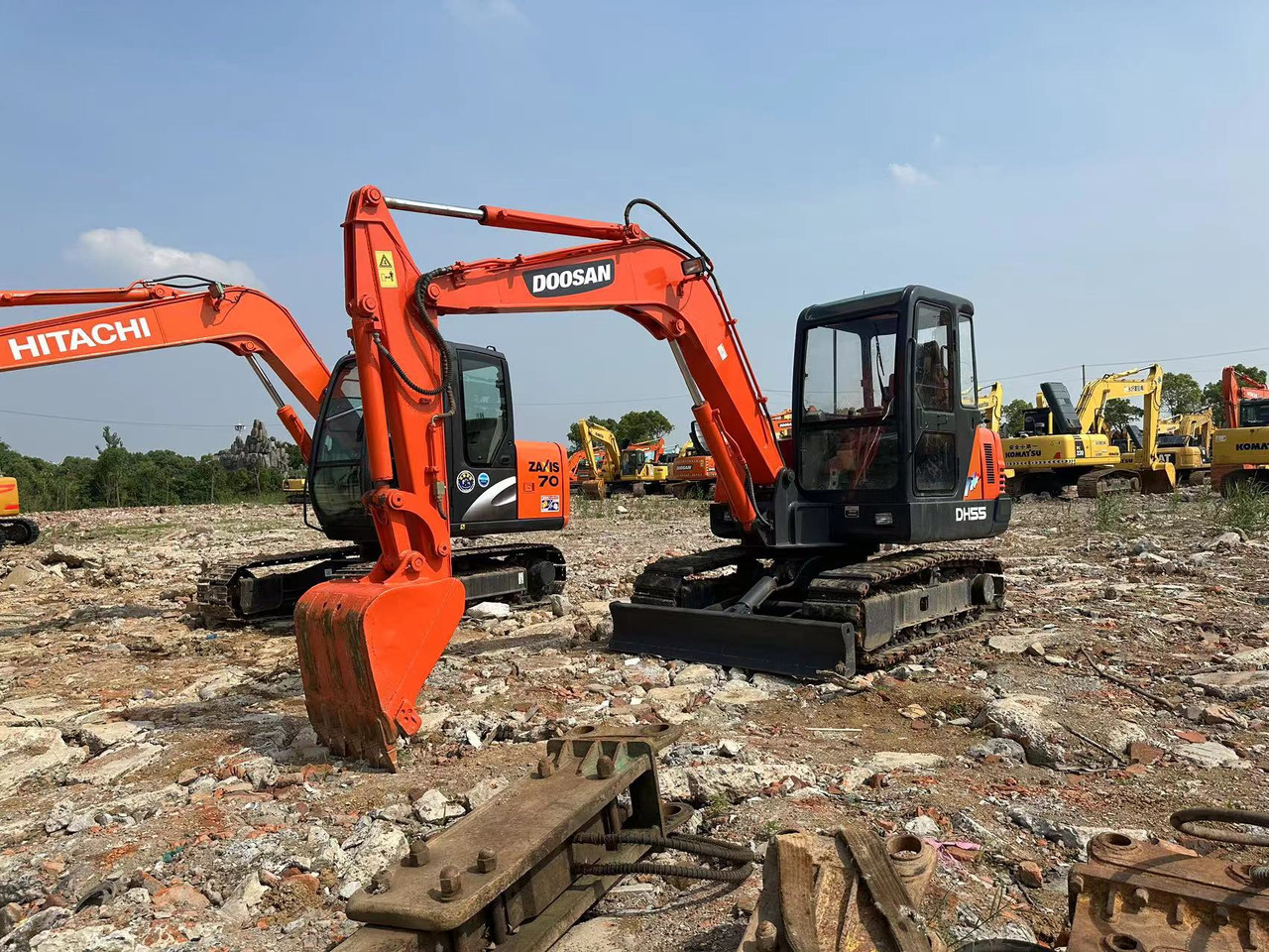 DOOSAN DH55 Mini Excavator 5.5T - حفارة مصغرة: صور 5 DOOSAN DH55 Mini Excavator 5.5T - حفارة مصغرة: صور 5
